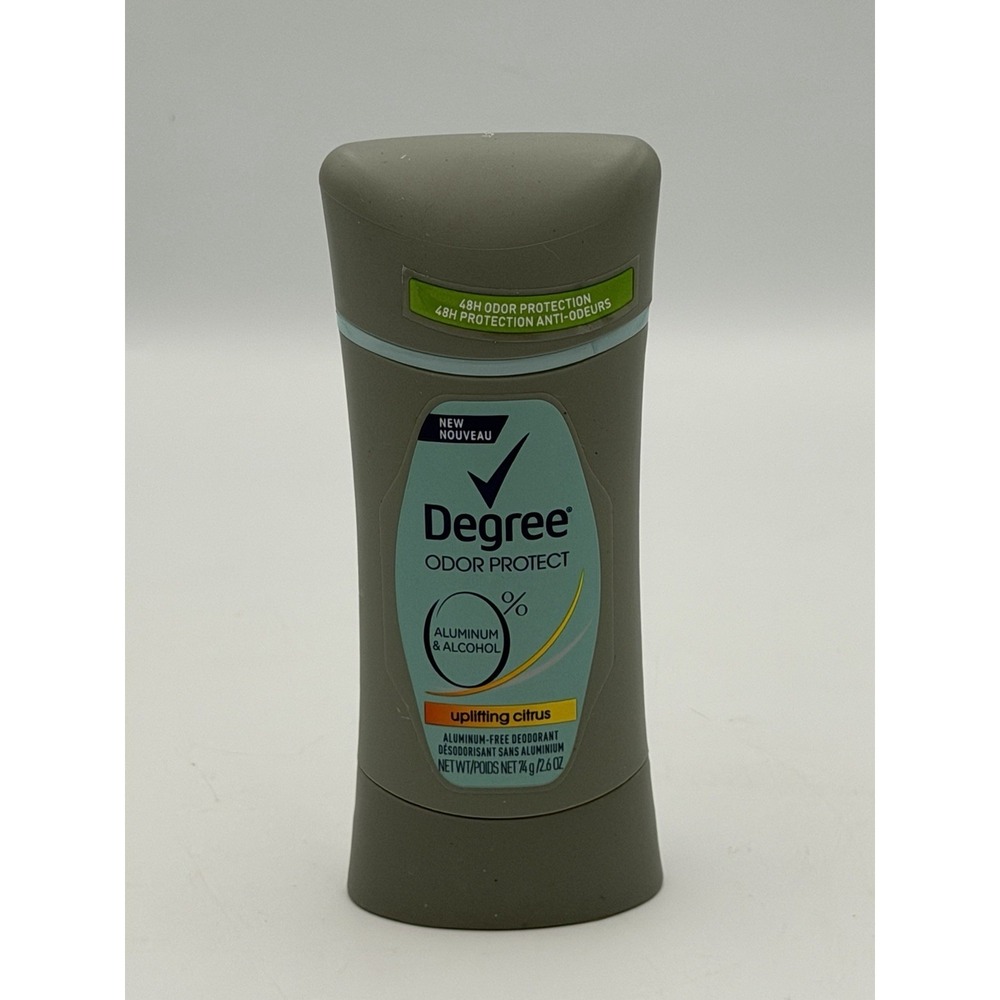 Degree Odor Protect 0% Aluminum Deodorant Citrus 2.6oz Discontinued